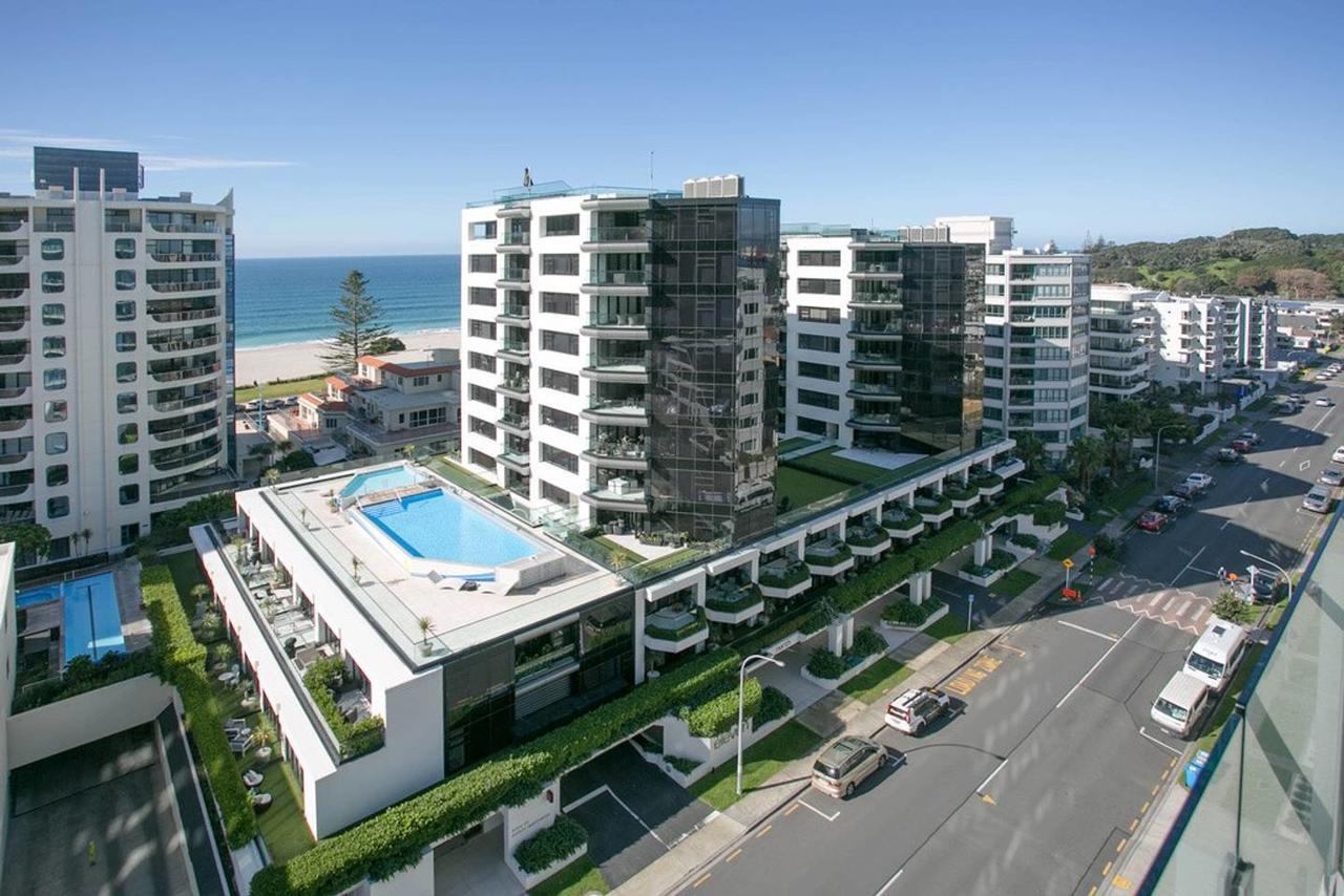Luxury Ocean & Harbour Views - Heated Pool, Main Beach & Gym Mount Maunganui Exterior foto